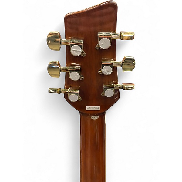 Used Kona LEFT HANDED CE 2 Color Sunburst Acoustic Guitar