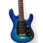 Used Ernie Ball Music Man Steve Morse Signature Y2D Ocean Blue Burst Solid Body Electric Guitar