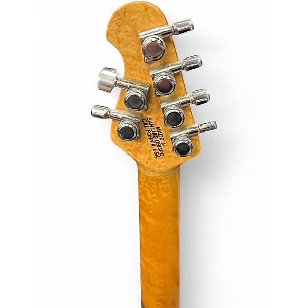 Used Ernie Ball Music Man Steve Morse Signature Y2D Ocean Blue Burst Solid Body Electric Guitar