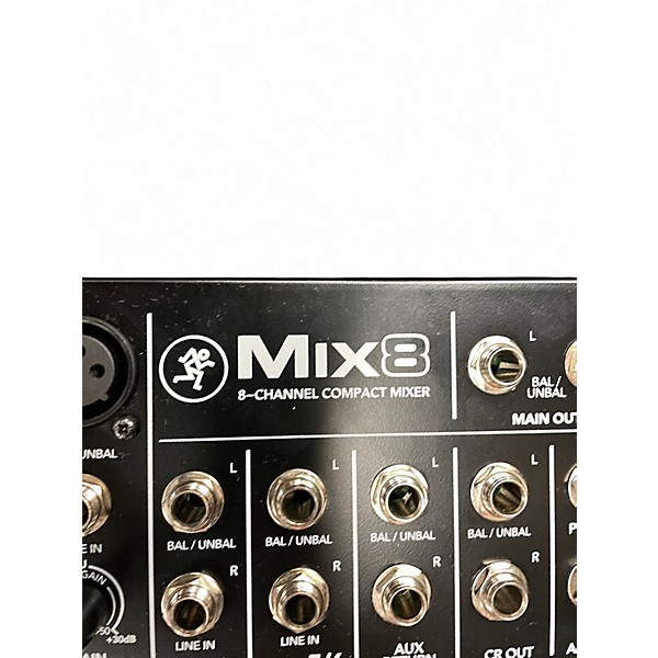 Used Mackie MIX8  Powered Mixer
