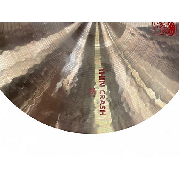Used Paiste 16in 2002 Thin Crash Cymbal