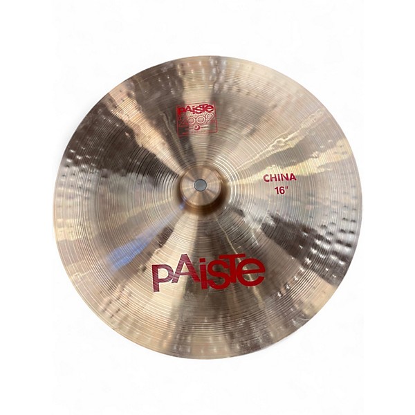 Used Paiste 16in 2002 China Cymbal