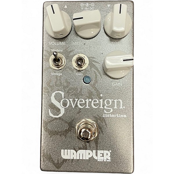 Used Wampler Sovereign Distortion Effect Pedal