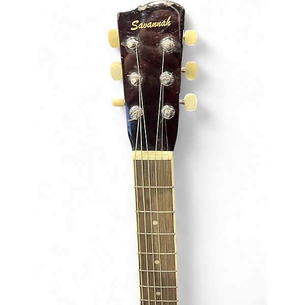 Used Savannah sgp 12 na Natural Acoustic Guitar