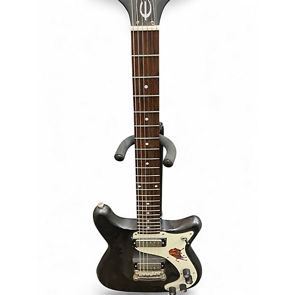 Used Epiphone 1966 Worn Wilshire Black Solid Body Electric Guitar