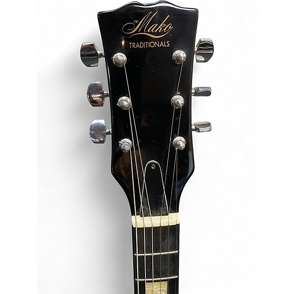 Used Mako Traditionals Black Solid Body Electric Guitar