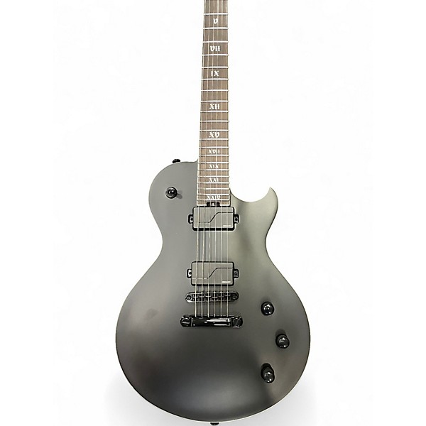 Used Schecter Guitar Research Evil Twin Solo-II Satin Black Solid Body Electric Guitar