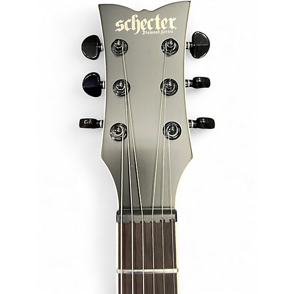 Used Schecter Guitar Research Evil Twin Solo-II Satin Black Solid Body Electric Guitar