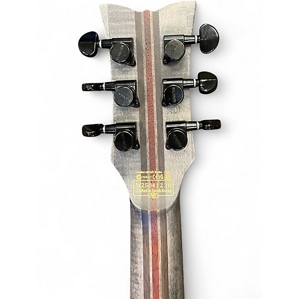 Used Schecter Guitar Research Evil Twin Solo-II Satin Black Solid Body Electric Guitar