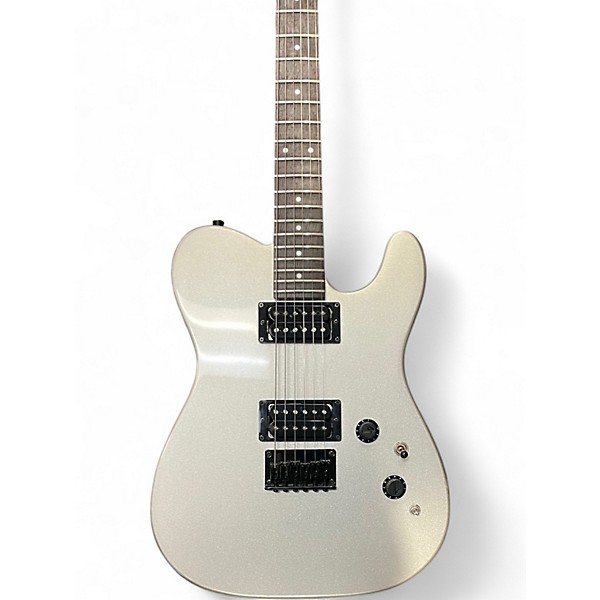 Used Fender Boxer Telecaster Metallic Silver Solid Body Electric Guitar