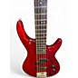 Used Alvarez ae5b Candy Apple Red Electric Bass Guitar