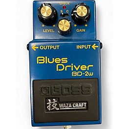 Used BOSS BD2W Blues Driver Waza Craft Effect Pedal