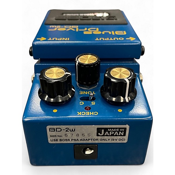 Used BOSS BD2W Blues Driver Waza Craft Effect Pedal