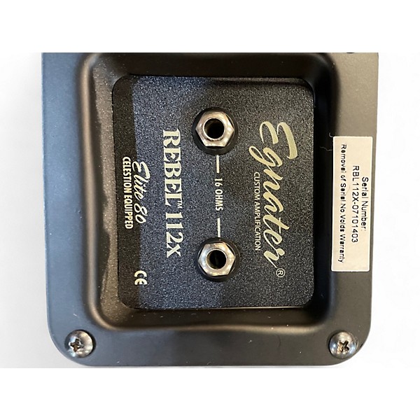 Used Egnater Rebel 112X 1x12 Guitar Cabinet