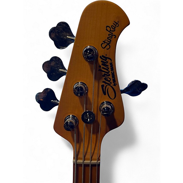 Used Sterling by Music Man StingRay Classic RAY24CA Olympic White Electric Bass Guitar