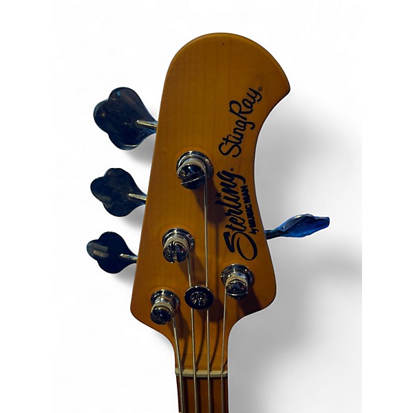 Used Sterling by Music Man StingRay Classic RAY24CA Olympic White Electric Bass Guitar