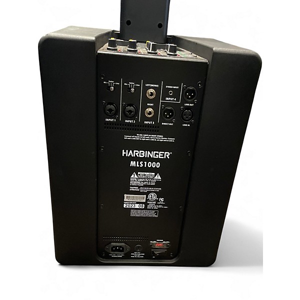 Used Harbinger MLS1000 Powered Speaker