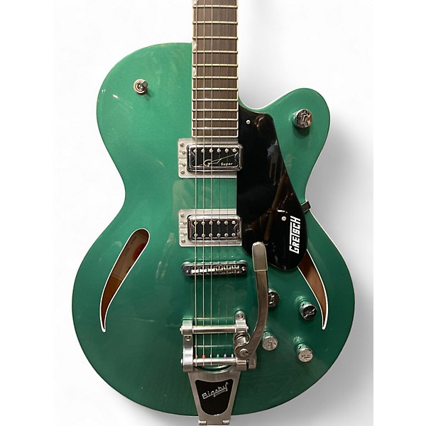 Used Gretsch Guitars g5620-t Green Hollow Body Electric Guitar