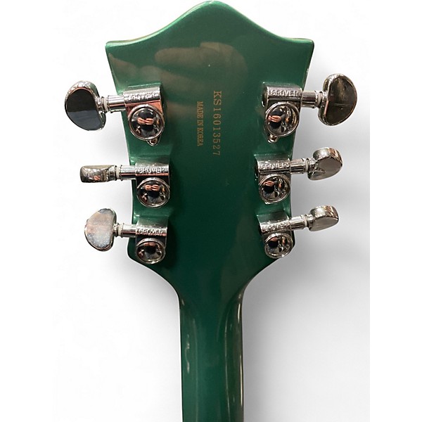 Used Gretsch Guitars g5620-t Green Hollow Body Electric Guitar
