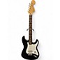 Used 2002 Fender Tom Delonge Signature Stratocaster Black Solid Body Electric Guitar thumbnail