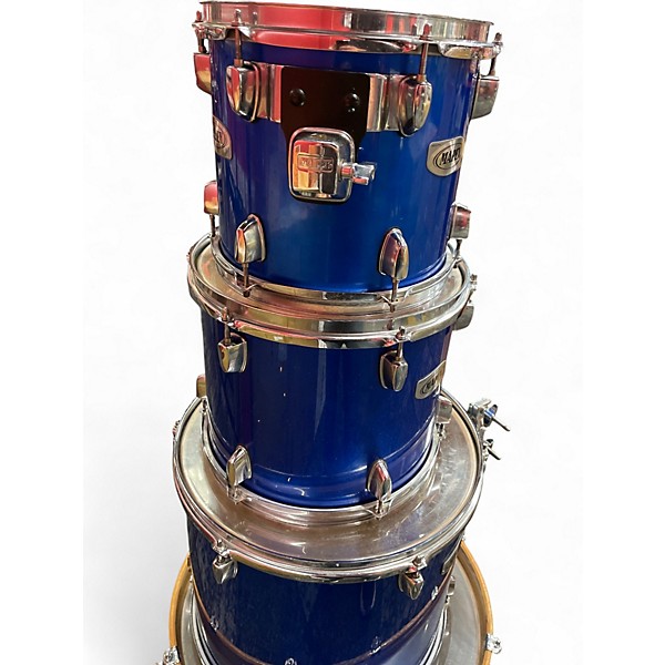 Used Mapex 4 Piece M Series blue Drum Kit