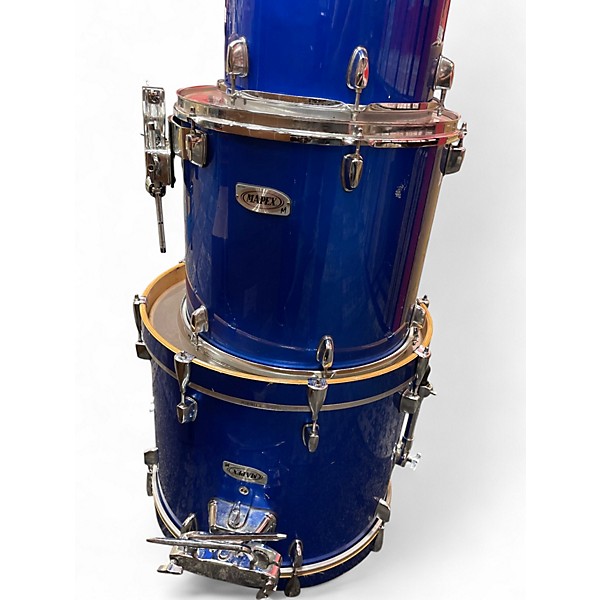 Used Mapex 4 Piece M Series blue Drum Kit