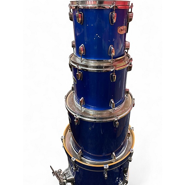 Used Mapex 4 Piece M Series blue Drum Kit