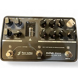 Used Two Notes AUDIO ENGINEERING revolt bass amp sim Bass Effect Pedal