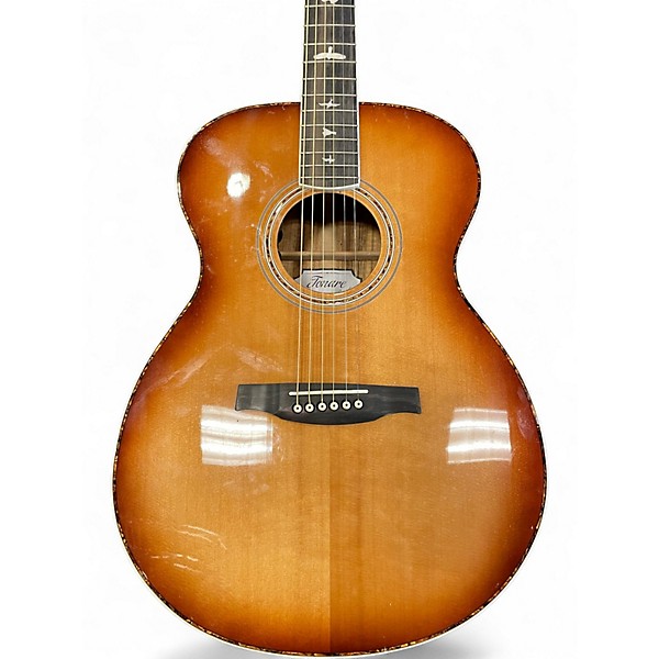 Used PRS T40ETS Antique Burst Acoustic Electric Guitar