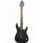 Used Schecter Guitar Research Damien 6 Black Solid Body Electric Guitar thumbnail