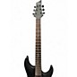 Used Schecter Guitar Research Damien 6 Black Solid Body Electric Guitar