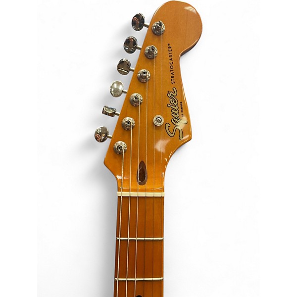 Used Squier Classic Vibe 1950S Stratocaster White Blonde Solid Body Electric Guitar