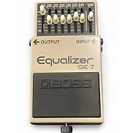 Used BOSS GE7 Equalizer Pedal