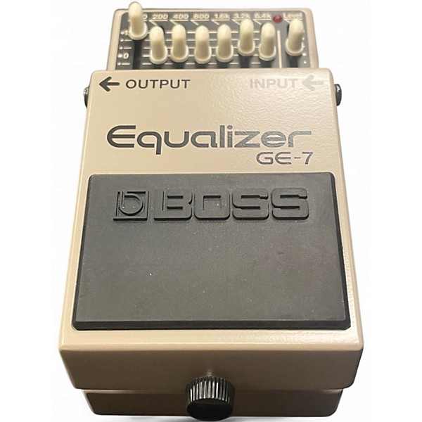 Used BOSS GE7 Equalizer Pedal