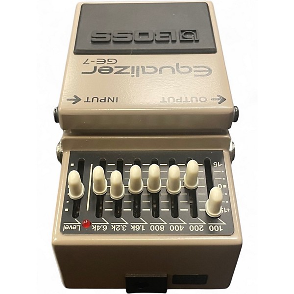 Used BOSS GE7 Equalizer Pedal