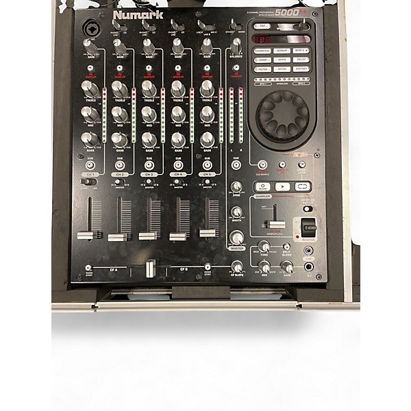 Used Technics SL-1200MK5 PAIR WITH NUMARK 5000FX MIXER DJ Package
