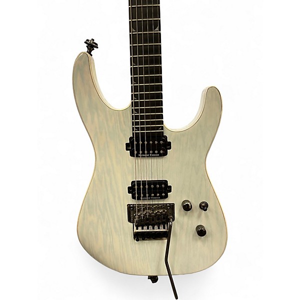 Used Jackson Pro Series SL2A MAH Soloist Trans White Solid Body Electric Guitar