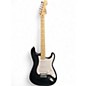 Used Squier SONIC STRATOCASTER Black and White Solid Body Electric Guitar thumbnail