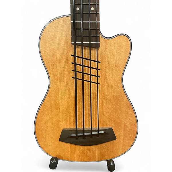 Used Kala Hutch Hutchinson Signature U-Bass Mahogany Acoustic Bass Guitar