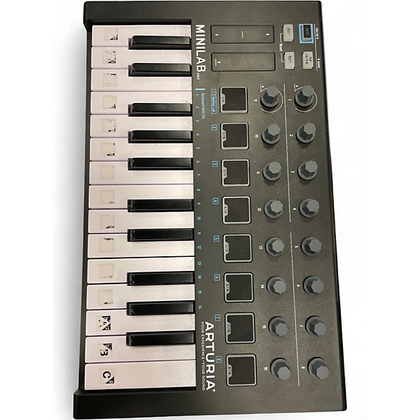 Used Arturia Minilab MKII MIDI Controller