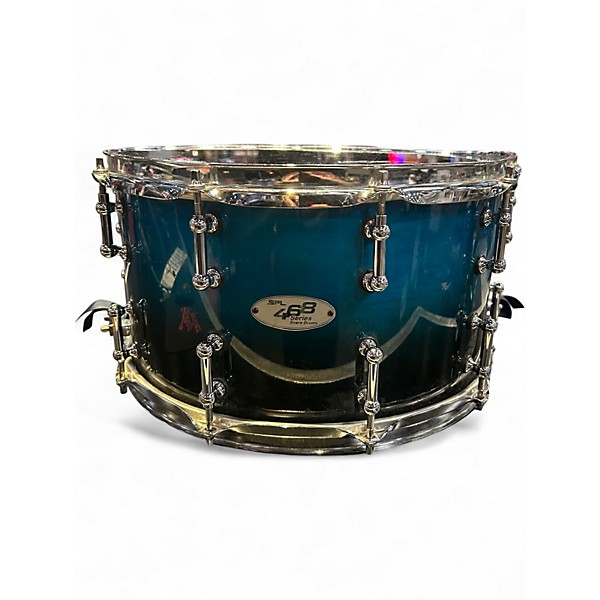 Used SPL 14X8 468 SERIES Turquoise Blue Fade Drum
