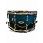 Used SPL 14X8 468 SERIES Turquoise Blue Fade Drum thumbnail
