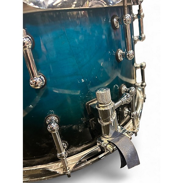 Used SPL 14X8 468 SERIES Turquoise Blue Fade Drum