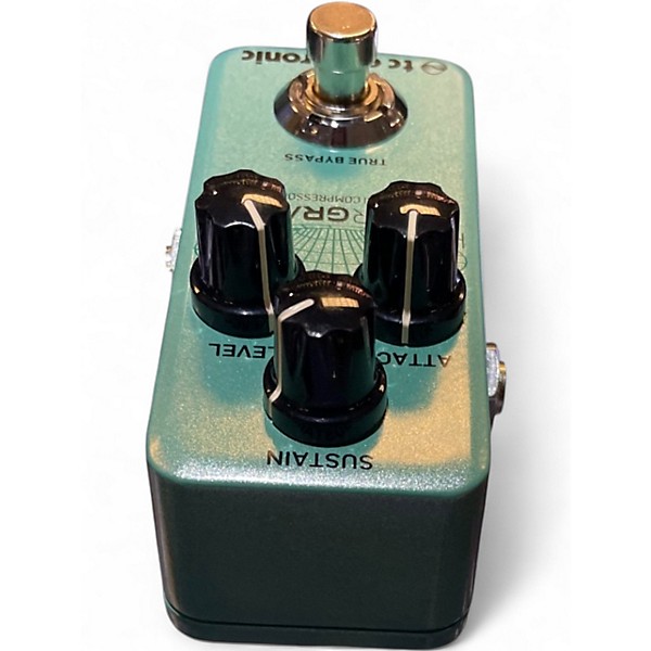 Used TC Electronic HyperGravity Compressor Mini Effect Pedal