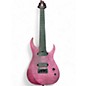 Used Schecter Guitar Research John Browne Diamond Series Tao 8 String Trans Purple Solid Body Electric Guitar thumbnail
