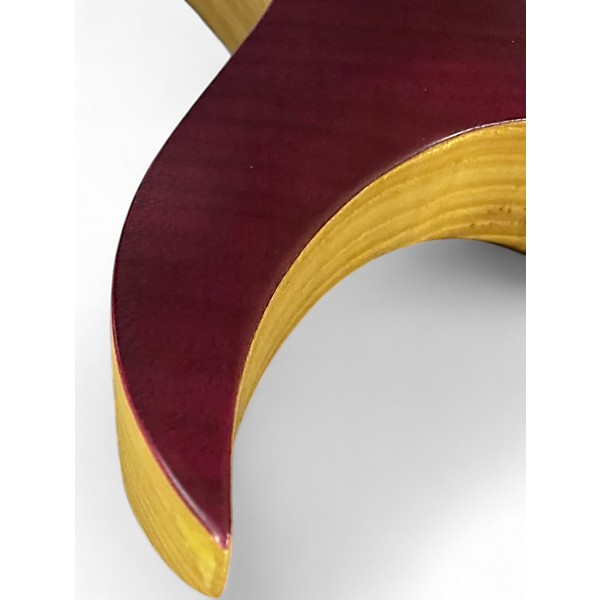 Used Schecter Guitar Research John Browne Diamond Series Tao 8 String Trans Purple Solid Body Electric Guitar