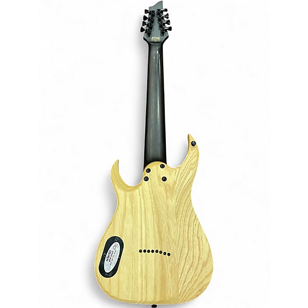 Used Schecter Guitar Research John Browne Diamond Series Tao 8 String Trans Purple Solid Body Electric Guitar