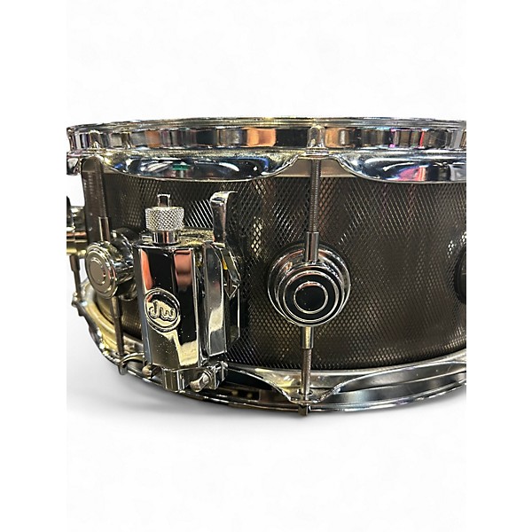 Used DW 14X5.5 COLLECTORS SERIES KNURLED STEEL Drum