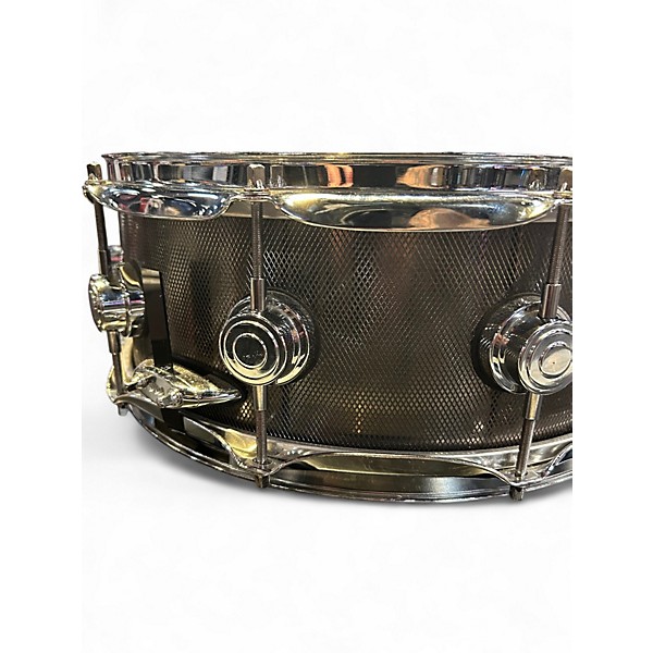 Used DW 14X5.5 COLLECTORS SERIES KNURLED STEEL Drum