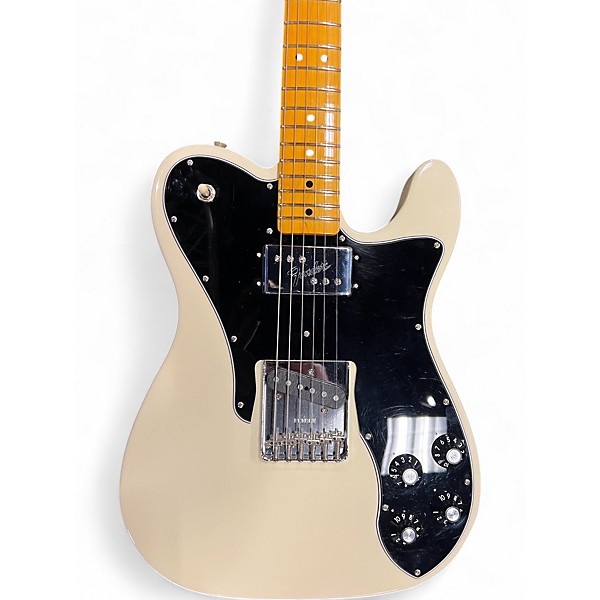 Used Fender American Vintage II 1977 Telecaster Custom Olympic White Solid Body Electric Guitar